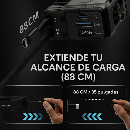 cargador 4 en 1 HyperNexus